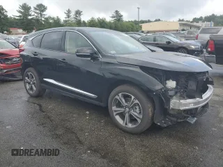 2024 Acura RDX Advance with VIN 5J8TC2H76RL025886, listed as a Copart auction lot 60041755 with 5,462 mi miles and Salvage title. Bid and sale history available at DreamBid. Image 4.