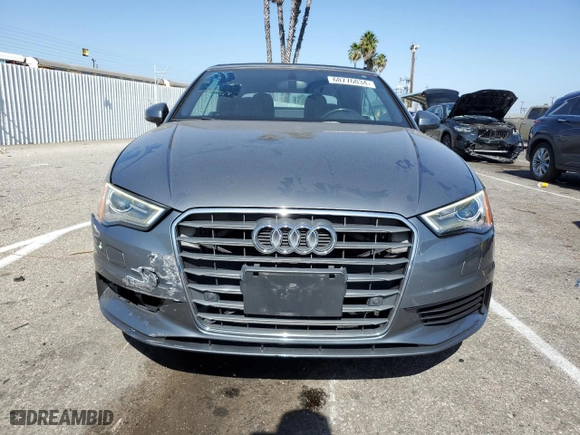 2015 Audi A3 1.8T Premium with VIN WAU6CLFF6F1113126, listed as a Copart auction lot 60776034 with 49,582 mi miles and Salvage Title. Bid and sale history available at carsss.com. Image 5.