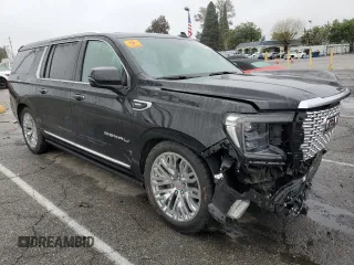 2021 GMC Yukon XL Denali with VIN 1GKS2JKL7MR175481, listed as a Copart auction lot 51283865 with 46,729 mi miles and Salvage Title. Bid and sale history available at carsss.com. Image 4.
