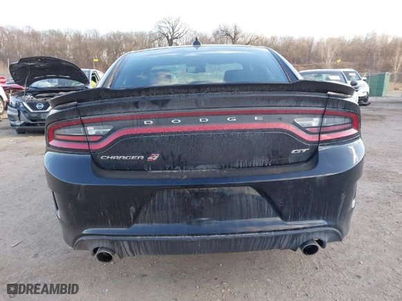 2020 Dodge Charger GT with VIN 2C3CDXMG0LH163690, listed as a IAAI auction lot 41205443 with NaN miles. Bid and sale history available at carsss.com. Image 16.