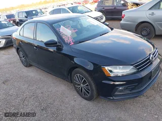 2018 Volkswagen Jetta 1.4T SE with VIN 3VWDB7AJXJM210077, listed as a IAAI auction lot 41163535 with 59,413 mi miles. Bid and sale history available at carsss.com. Image 1.