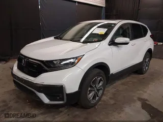 2022 Honda CR-V EX with VIN 2HKRW2H56NH606155, listed as a IAAI auction lot 42016591 with 32,577 mi miles. Bid and sale history available at carsss.com. Image 2.