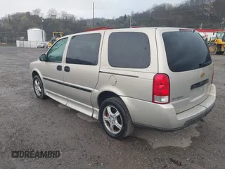 2007 Chevrolet Uplander Cargo with VIN 1GBDV13117D124394, listed as a IAAI auction lot 41987266 with 44,956 mi miles. Bid and sale history available at carsss.com. Image 3.