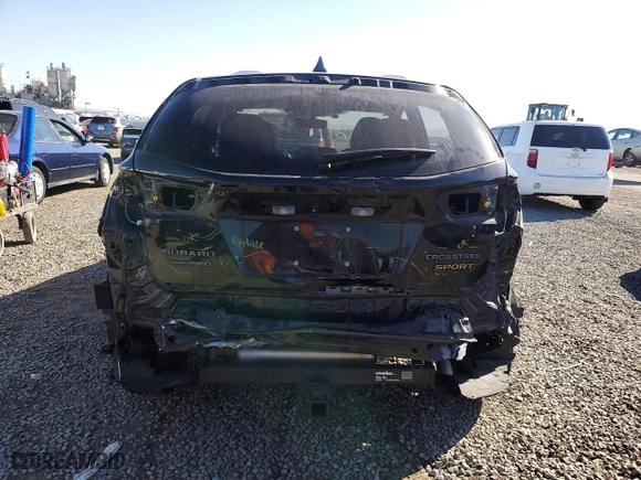 2022 Subaru Crosstrek Sport with VIN JF2GTHSCXNH230697, listed as a Copart auction lot 46621325 with 70,471 mi miles and Salvage Title. Bid and sale history available at carsss.com. Image 6.