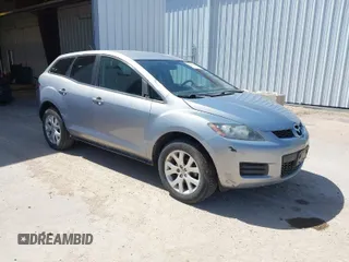 2008 Mazda CX-7 Sport with VIN JM3ER293980198973, listed as a IAAI auction lot 41992063 with 187,152 mi miles. Bid and sale history available at carsss.com. Image 1.