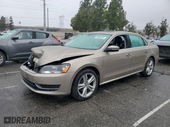 2015 Volkswagen Passat SE z VIN 1VWBV7A38FC066778, wystawiony jako Copart lot #50843015 z przebiegiem 100 790 mil mil oraz Szkoda całkowita • Salvage title. Historia ofert i sprzedaży dostępna na DreamBid. Obrazek 1.