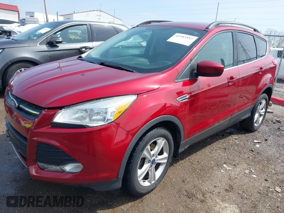 2014 Ford Escape SE with VIN 1FMCU0GX8EUA49818, listed as a IAAI auction lot 41903815 with 100,235 mi miles. Bid and sale history available at carsss.com. Image 17.