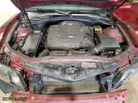 2010 Chevrolet Camaro 2LT with VIN 2G1FC1EV9A9204498, listed as a Copart auction lot 47518545 with 173573 miles and Salvage Title. Bid and sale history available at carsss.com. Image 11.