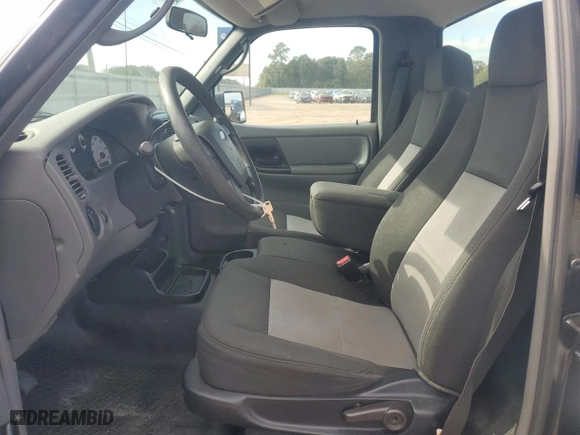 2007 Ford Ranger XL with VIN 1FTYR10U87PA91036, listed as a Copart auction lot 82187084 with 114,292 mi miles and Salvage Title. Bid and sale history available at carsss.com. Image 7.