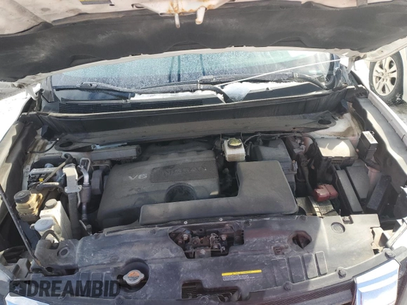 2017 Nissan Pathfinder SV with VIN 5N1DR2MM7HC610550, listed as a Copart auction lot 87195714 with 54,066 mi miles and Salvage Title. Bid and sale history available at carsss.com. Image 12.