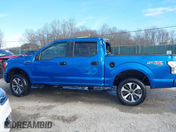 2020 Ford F-150 XL with VIN 1FTEW1E50LFB51775, listed as a IAAI auction lot 41706338 with 35,500 mi miles and . Bid and sale history available at DreamBid. Image 15.