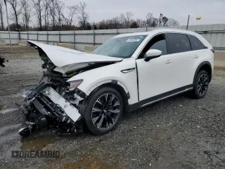 2024 Mazda CX-90 Premium Plus z VIN JM3KKEHA0R1141176, wystawiony jako Copart lot #43852955 z przebiegiem 18 827 mil mil oraz Szkoda całkowita • Salvage title. Historia ofert i sprzedaży dostępna na DreamBid. Obrazek 1.