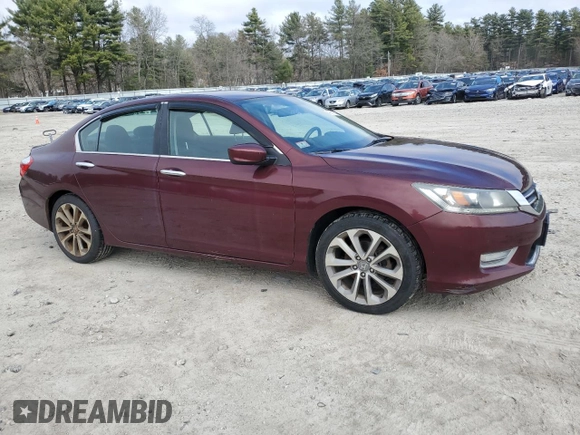 2013 Honda Accord Sport with VIN 1HGCR2F52DA042544, listed as a Copart auction lot 49761335 with 104,193 mi miles and Clean Title. Bid and sale history available at DreamBid. Image 4.