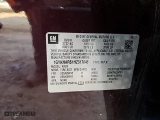 2017 Cadillac XT5 FWD with VIN 1GYKNARS1HZ317646, listed as a Copart auction lot 48622825 with 119,824 mi miles and Salvage Title. Bid and sale history available at carsss.com. Image 15.
