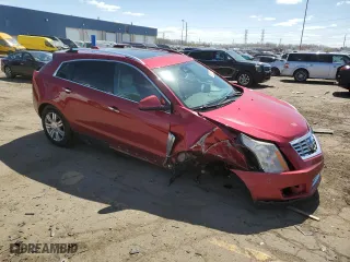 2016 Cadillac SRX Luxury Collection with VIN 3GYFNEE32GS562426, listed as a Copart auction lot 53498105 with 139,071 mi miles and Clean Title. Bid and sale history available at carsss.com. Image 4.