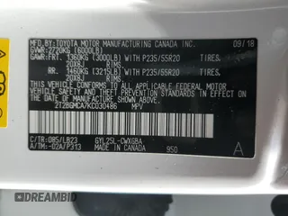 2019 Lexus RX with VIN 2T2BGMCA7KC030486, listed as a Copart auction lot 43281465 with 71,392 mi miles and Salvage Title. Bid and sale history available at carsss.com. Image 15.
