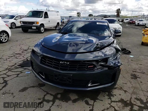 2022 Chevrolet Camaro 2LT with VIN 1G1FD1RX5N0111809, listed as a Copart auction lot 43728353 with 10,474 mi miles. Bid and sale history available at carsss.com. Image 10.