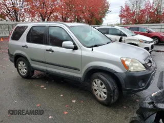 2005 Honda CR-V EX with VIN SHSRD788X5U323021, listed as a Copart auction lot 76485714 with 152,794 mi miles and Salvage Title. Bid and sale history available at carsss.com. Image 4.
