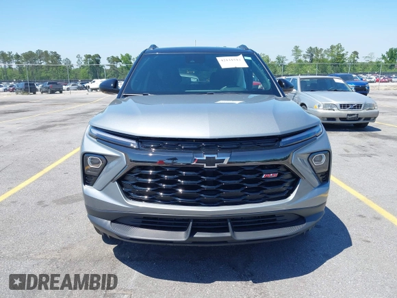 2025 Chevrolet TrailBlazer RS with VIN KL79MTSLXSB008647, listed as a IAAI auction lot 42121512 with 6,168 mi miles and . Bid and sale history available at DreamBid. Image 12.
