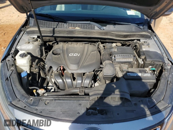 2015 Kia Optima LX with VIN 5XXGM4A73FG486509, listed as a Copart auction lot 49410275 with 110,028 mi miles and Salvage Title. Bid and sale history available at carsss.com. Image 12.