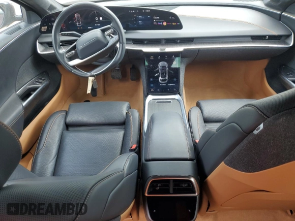 2023 Lucid Air Touring z VIN 50EA1TEA0PA003548, wystawiony jako Copart lot #54116365 z przebiegiem 25 535 mil mil oraz Szkody całkowita. Historia ofert i sprzedaży dostępna na DreamBid. Obrazek 8.