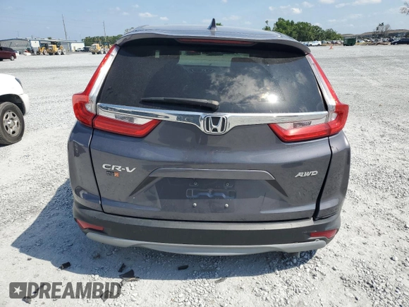 2019 Honda CR-V EX with VIN 2HKRW2H58KH650542, listed as a Copart auction lot 53875325 with 20,034 mi miles and Salvage Title. Bid and sale history available at carsss.com. Image 6.