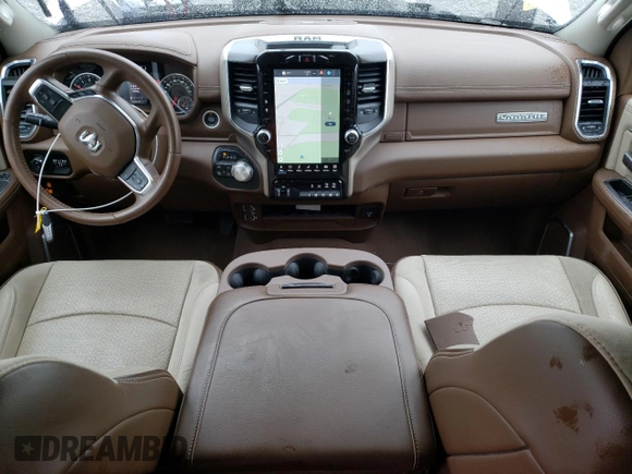 2023 Ram 2500 Laramie with VIN 3C6UR5FJ1PG591070, listed as a Copart auction lot 47958825 with 15,623 mi miles and Salvage title. Bid and sale history available at DreamBid. Image 8.