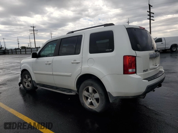 2011 Honda Pilot EX-L with VIN 5FNYF4H76BB102272, listed as a Copart auction lot 60325085 with 274,662 mi miles and Salvage title. Bid and sale history available at DreamBid. Image 2.