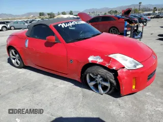 2008 Nissan 350Z Touring with VIN JN1BZ36A18M851196, listed as a Copart auction lot 46703785 with 106,477 mi miles and Salvage Title. Bid and sale history available at carsss.com. Image 4.