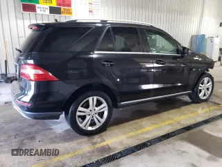 2014 Mercedes-Benz M 350 with VIN 4JGDA2EB2EA324276, listed as a Copart auction lot 53808515 with 199,264 mi miles and Salvage Title. Bid and sale history available at DreamBid. Image 3.