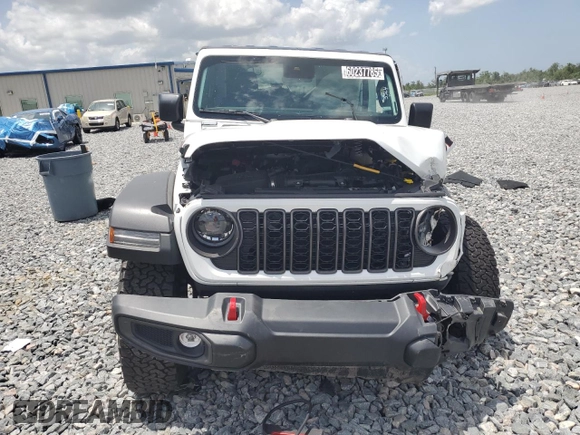 2024 Jeep Wrangler Rubicon z VIN 1C4PJXFG9RW336006, wystawiony jako Copart lot #60237785 z przebiegiem 24 571 mil mil oraz Czysty tytuł • Clean title. Historia ofert i sprzedaży dostępna na DreamBid. Obrazek 5.