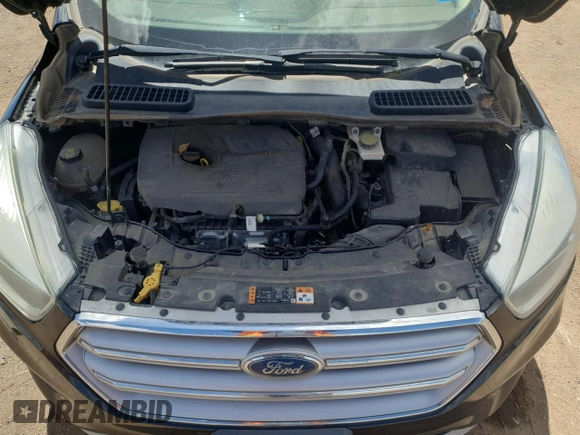 2017 Ford Escape SE with VIN 1FMCU9GD9HUD11375, listed as a Copart auction lot 54952235 with 154,345 mi miles and Clean Title. Bid and sale history available at DreamBid. Image 12.