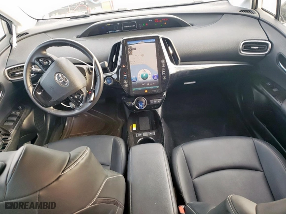 2020 Toyota Prius Prime LE with VIN JTDKARFP7L3125014, listed as a Copart auction lot 50513075 with 32,111 mi miles and Salvage Title. Bid and sale history available at carsss.com. Image 8.