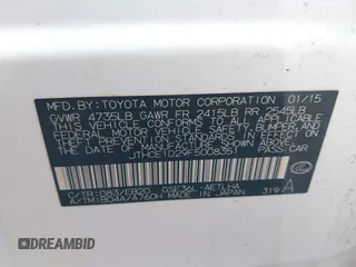 2015 Lexus IS 350 z VIN JTHCE1D29F5008351, wystawiony jako IAAI lot #41125891 z przebiegiem Nie podano mil oraz . Historia ofert i sprzedaży dostępna na DreamBid. Obrazek 9.