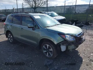 2018 Subaru Forester Premium with VIN JF2SJAEC7JH422303, listed as a IAAI auction lot 41915511 with 115,470 mi miles. Bid and sale history available at carsss.com. Image 1.
