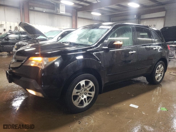2008 Acura MDX Tech Pkg with VIN 2HNYD28378H518495, listed as a Copart auction lot 45148525 with 171,003 mi miles and Salvage Title. Bid and sale history available at carsss.com. Image 1.