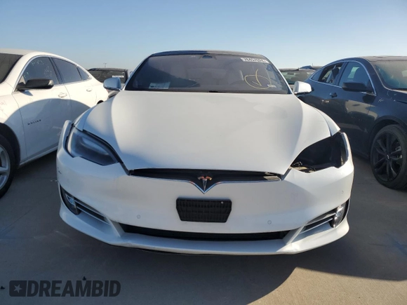 2016 Tesla Model S 90D with VIN 5YJSA1E49GF159988, listed as a Copart auction lot 76457024 with Not Provided miles and Salvage Title. Bid and sale history available at DreamBid. Image 5.
