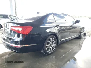 2014 Kia Cadenza Premium with VIN KNALN4D75E5120347, listed as a Copart auction lot 72796524 with 116,104 mi miles and Salvage Title. Bid and sale history available at carsss.com. Image 3.