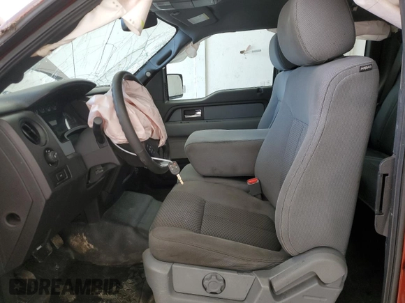 2014 Ford F-150 XL with VIN 1FTFX1EF1EKE17812, listed as a Copart auction lot 84446554 with 106,388 mi miles and Salvage Title. Bid and sale history available at DreamBid. Image 7.