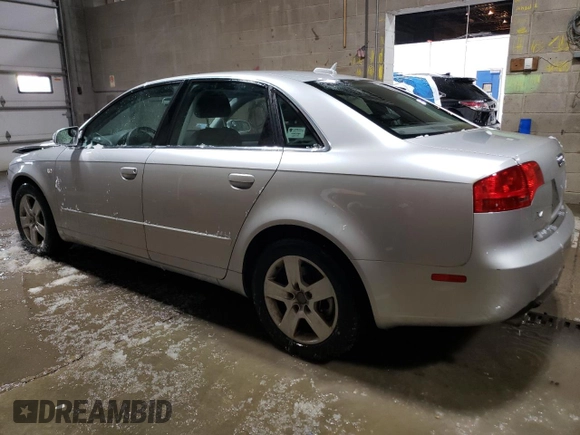 2006 Audi A4 2.0T with VIN WAUDF78E66A272433, listed as a Copart auction lot 44029905 with 171,567 mi miles and Salvage Title. Bid and sale history available at carsss.com. Image 2.