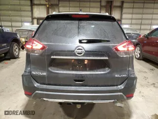2018 Nissan Rogue SV with VIN 5N1AT2MV6JC779686, listed as a Copart auction lot 82336034 with 158,318 mi miles and Salvage Title. Bid and sale history available at carsss.com. Image 6.