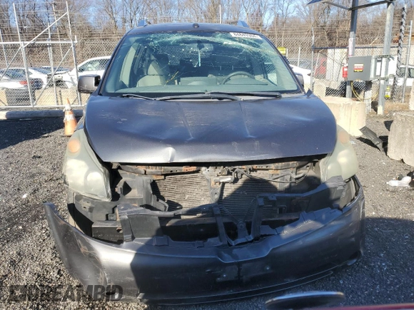 2008 Nissan Quest with VIN 5N1BV28U08N116662, listed as a Copart auction lot 84849304 with 0 mi miles and Salvage Title. Bid and sale history available at carsss.com. Image 5.