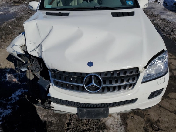 2007 Mercedes-Benz M 320 CDI with VIN 4JGBB22E57A201528, listed as a Copart auction lot 45132915 with Not Provided miles and Salvage Title. Bid and sale history available at carsss.com. Image 12.