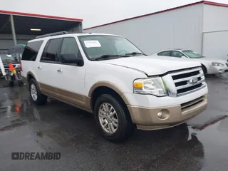 2013 Ford Expedition Max XLT with VIN 1FMJK1H59DEF08542, listed as a IAAI auction lot 41552946 with 218,762 mi miles and . Bid and sale history available at DreamBid. Image 1.