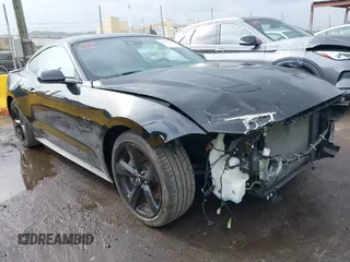 2021 Ford Mustang GT with VIN 1FA6P8CF6M5155039, listed as a IAAI auction lot 41563104 with 15,134 mi miles. Bid and sale history available at carsss.com. Image 1.