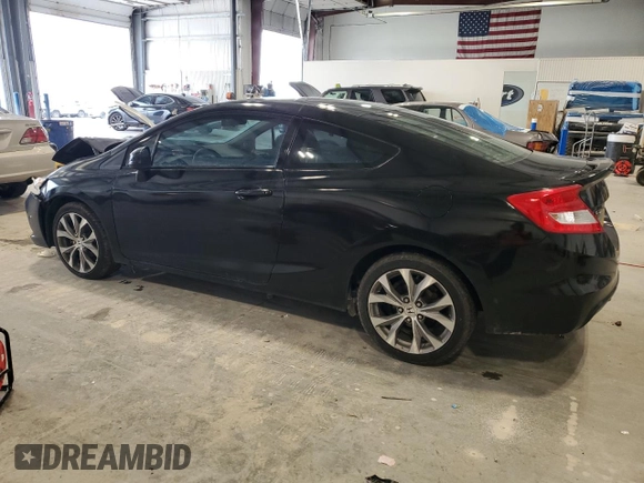 2012 Honda Civic Si with VIN 2HGFG4A53CH708655, listed as a Copart auction lot 55245035 with 141,209 mi miles and Salvage title. Bid and sale history available at DreamBid. Image 2.