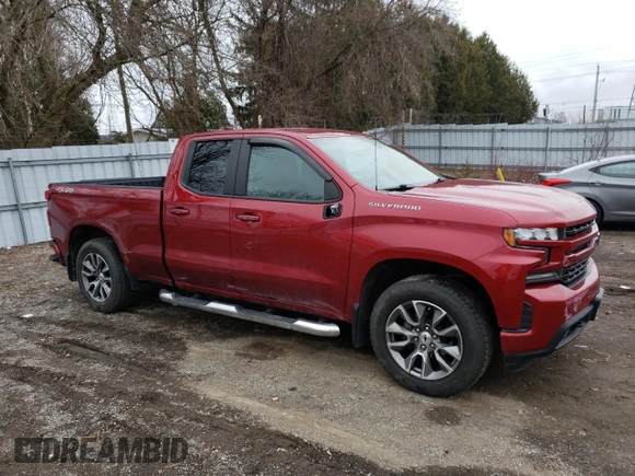 2019 Chevrolet Silverado 1500 RST with VIN 1GCRYEEK8KZ299758, listed as a Copart auction lot 50456085 with 61,593 mi miles and Clean Title. Bid and sale history available at DreamBid. Image 4.