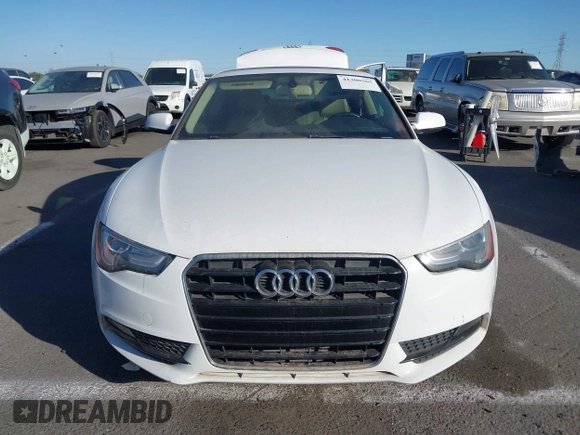 2013 Audi A5 Premium Plus z VIN WAULFAFR0DA029857, wystawiony jako IAAI lot #41300565 z przebiegiem 151 261 mil mil oraz . Historia ofert i sprzedaży dostępna na DreamBid. Obrazek 12.
