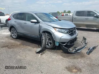 2017 Honda CR-V EX with VIN 7FARW1H53HE031126, listed as a IAAI auction lot 42018103 with 75,312 mi miles. Bid and sale history available at carsss.com. Image 1.