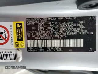 2013 Lexus RX 350 z VIN 2T2ZK1BA5DC087656, wystawiony jako Copart lot #58517375 z przebiegiem 51 582 mil mil oraz Szkoda całkowita • Salvage title. Historia ofert i sprzedaży dostępna na DreamBid. Obrazek 13.